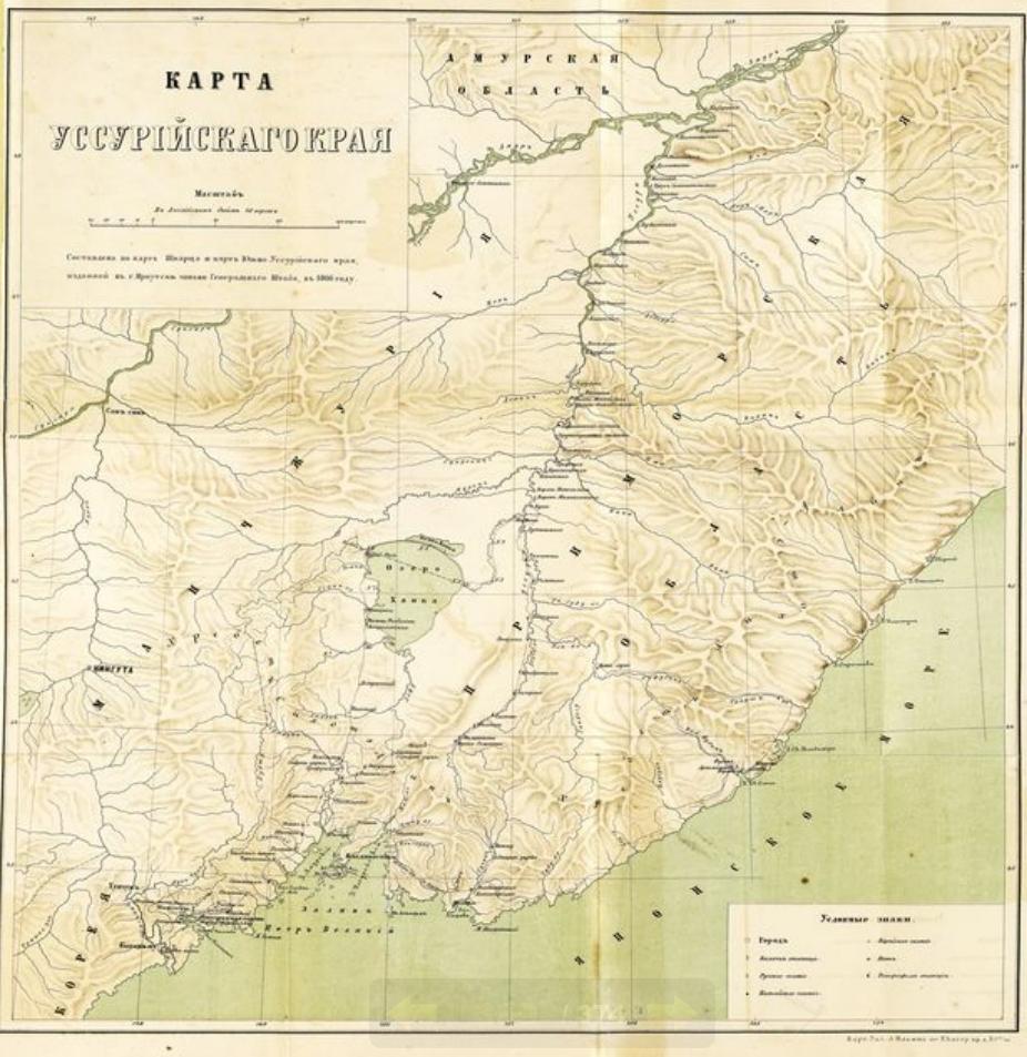 Карта арсеньева приморского края